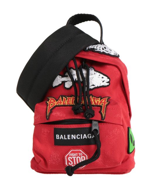 Balenciaga Crossbody Bag in Red for Men Lyst