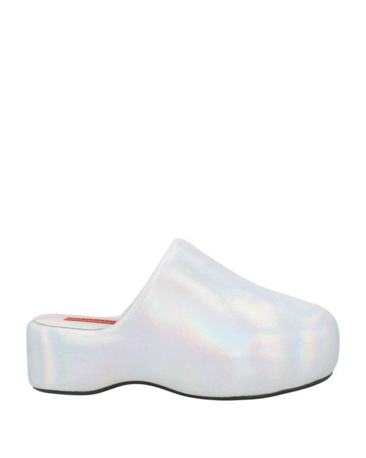 Simon Miller White Mules & Clogs
