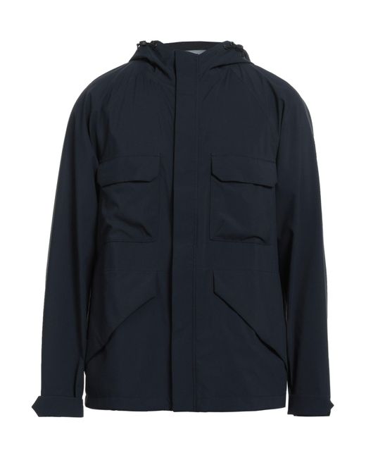 Woolrich Blue Jacket Polyester for men