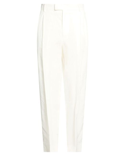 Dolce & Gabbana White Trouser for men