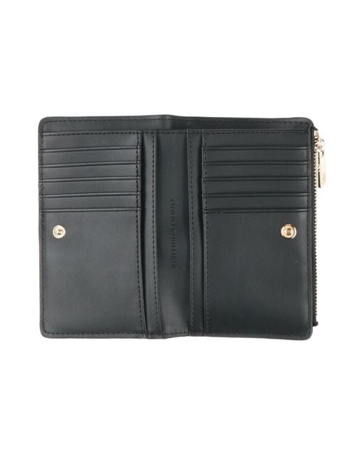 Tommy Hilfiger Black Wallet Polyurethane