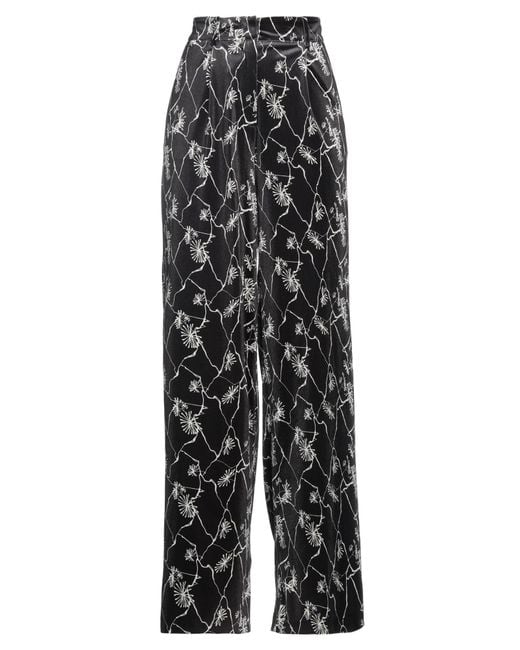 Manila Grace Black Trouser