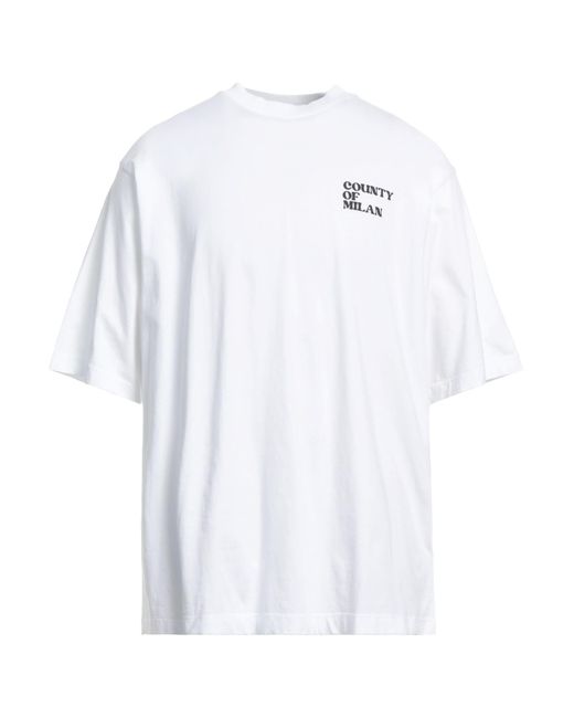 Marcelo Burlon White T-shirt for men
