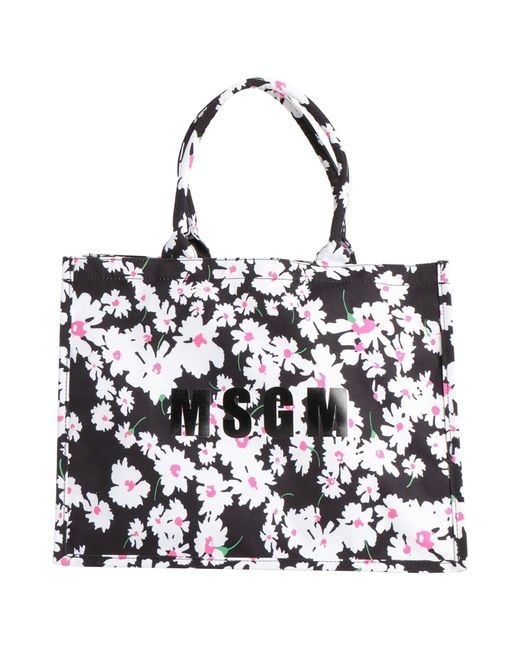 MSGM Black Handbags