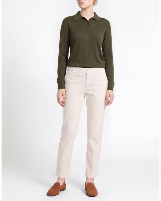 120% Lino White Trouser