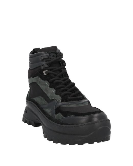 LARDINI by YOSUKE AIZAWA Black Ankle Boots for men
