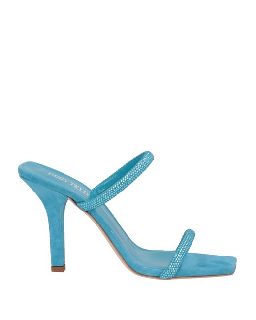 Paris Texas Blue Sandals