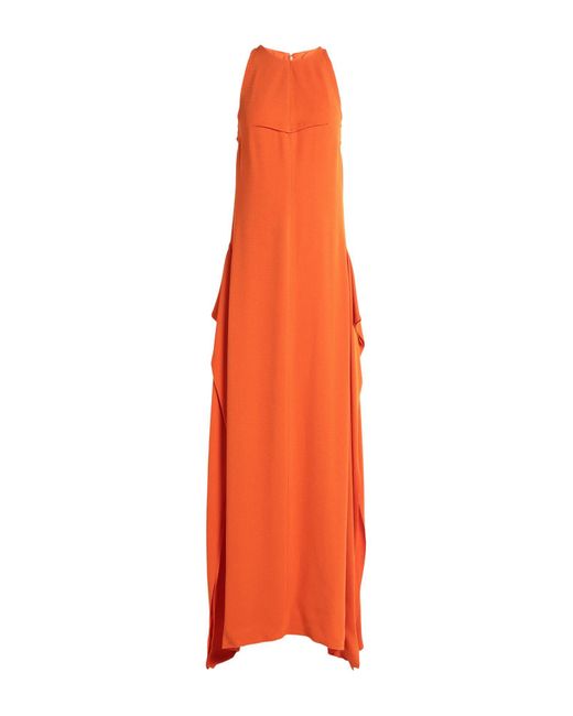 Lanvin Orange Maxi Dress