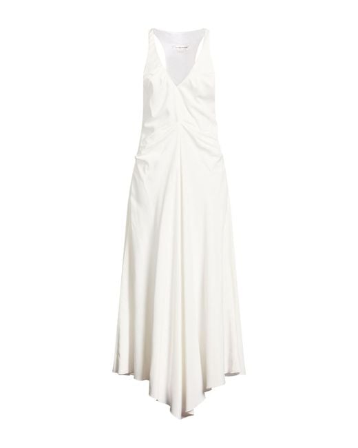 Victoria Beckham White Maxi Dress