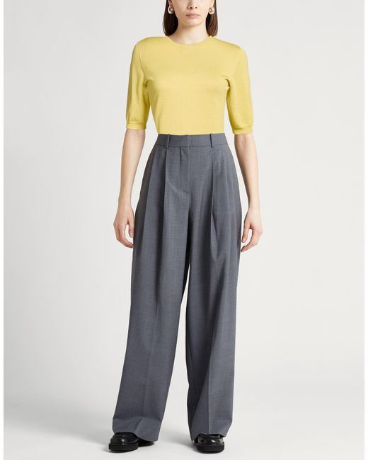 Fabiana Filippi Yellow Sweater Silk, Cotton