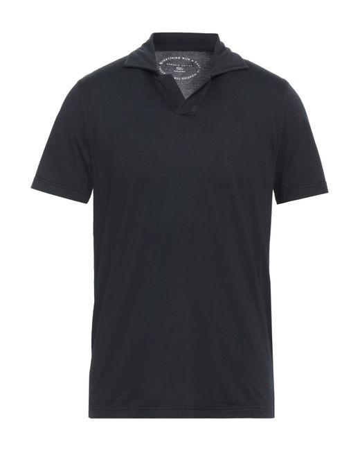 Fedeli Black Polo Shirt for men