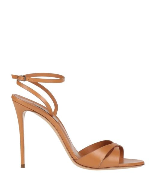 Casadei Natural Sandals Leather