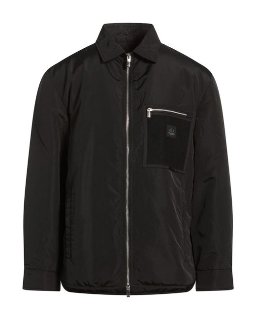 ARMANI EXCHANGE Black Jackets for men