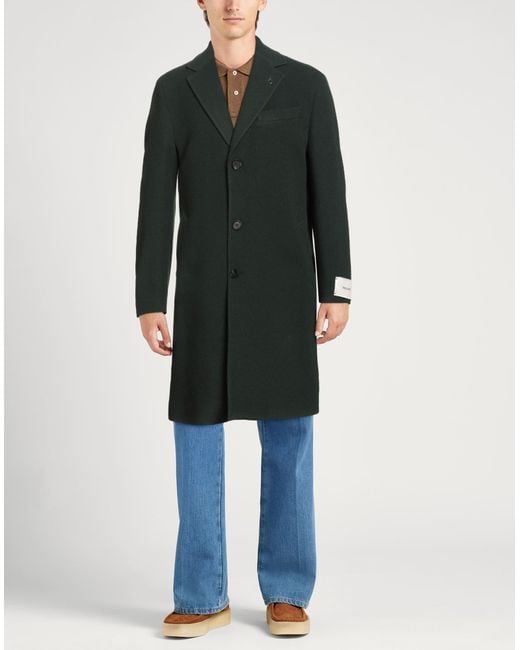 Cappotto di Paoloni in Black da Uomo