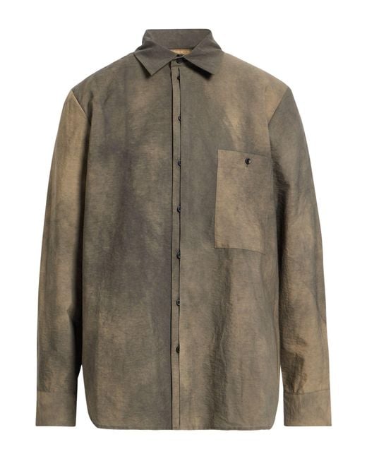 Uma Wang Green Shirts for men