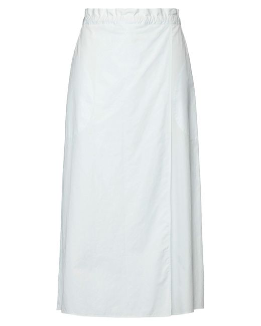 Sofie D'Hoore White Midi Skirt