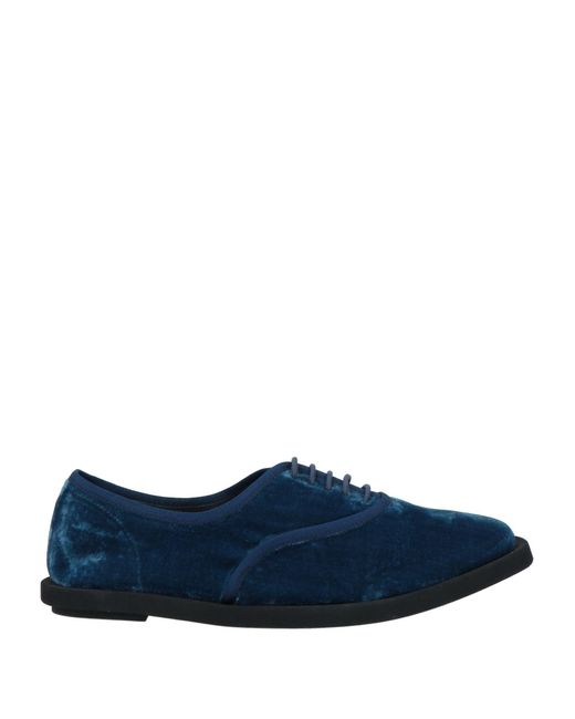 Paloma Barceló Blue Lace-up Shoes