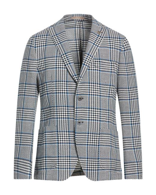 Paoloni Blue Blazers for men