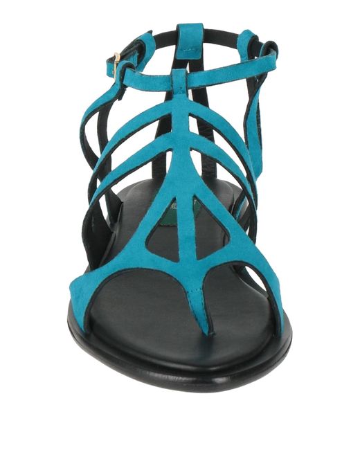Emilio Pucci Blue Thong Sandal