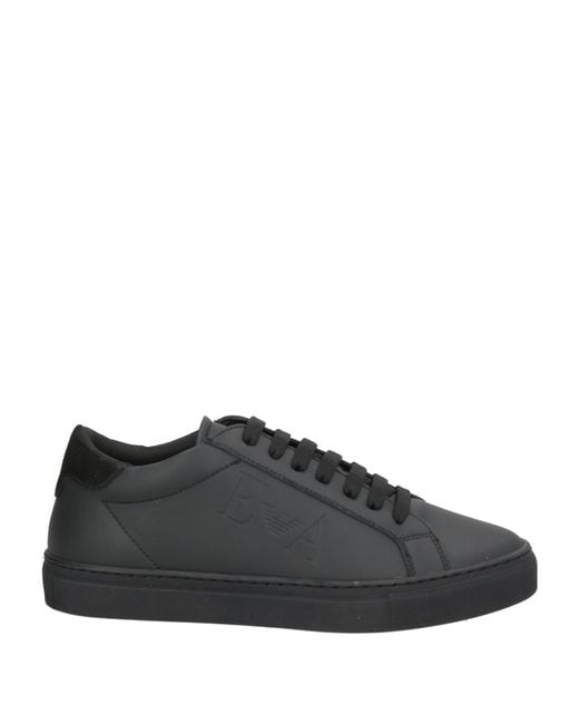 Emporio Armani Black Sneakers