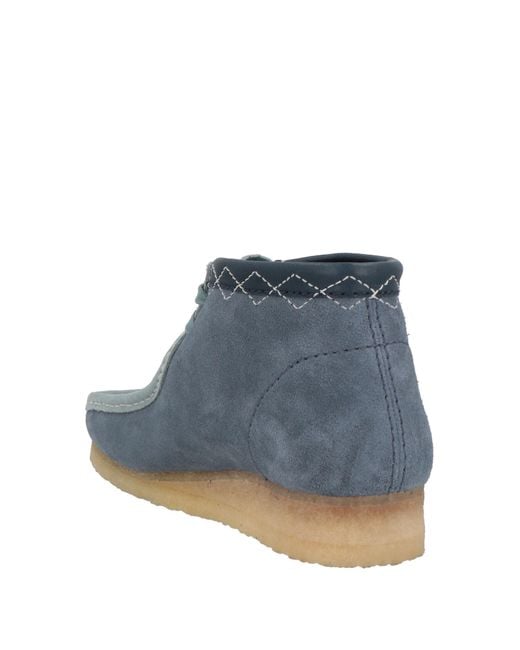 Clarks Blue Ankle Boots