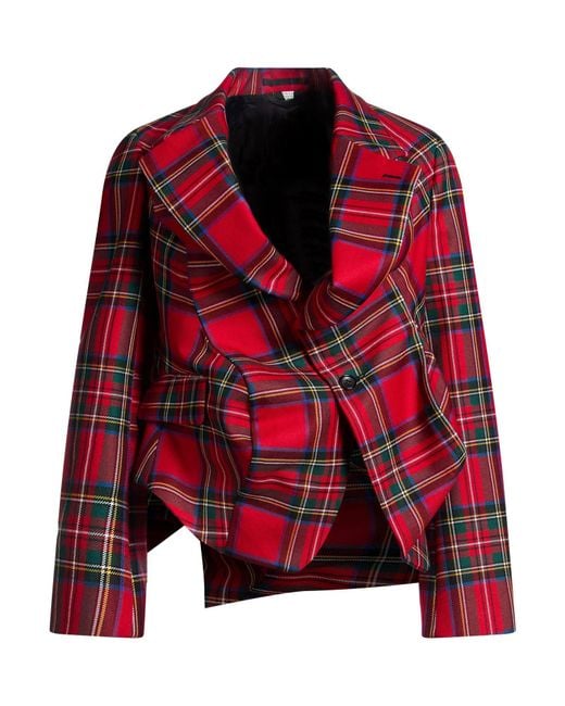 Comme des Garçons Red Blazer Wool