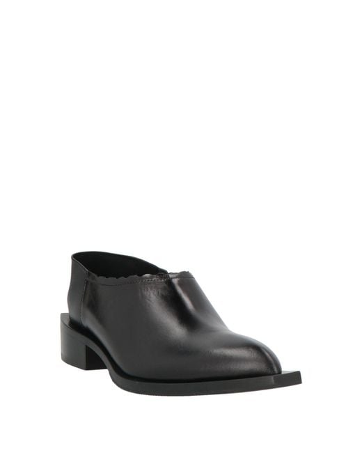 Moschino Black Loafers