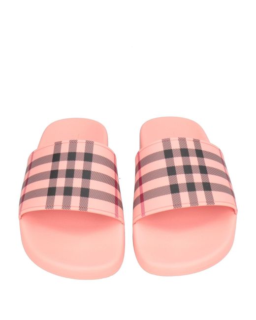 Burberry Pink Sandals