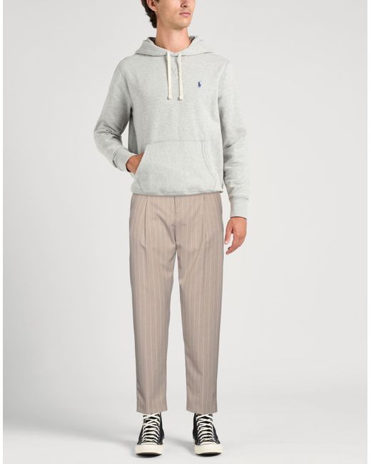 Stilosophy Natural Pants Polyester, Viscose, Elastane for men
