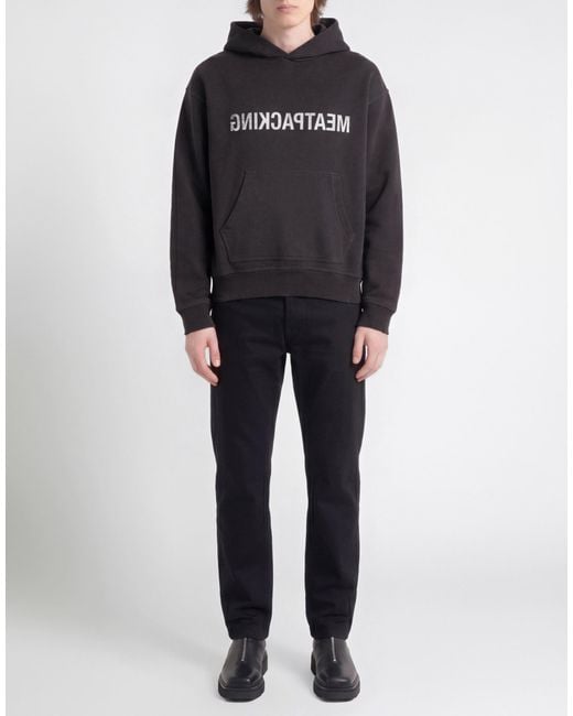 Helmut Lang Blue Charcoal Sweatshirt Cotton for men