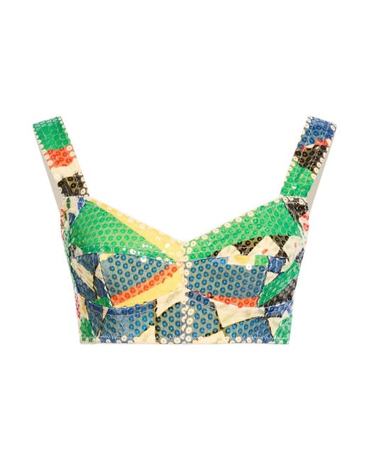 Dolce & Gabbana Green Tops