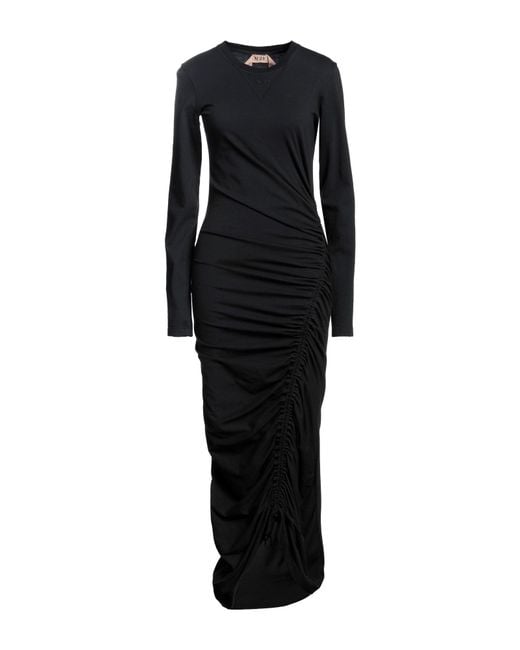 N°21 Black Long Dress