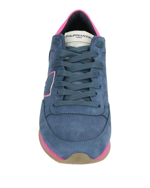 Philippe Model Blue Trainers