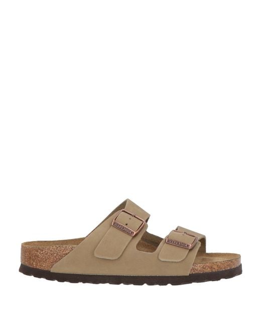 Birkenstock White Sandals Leather