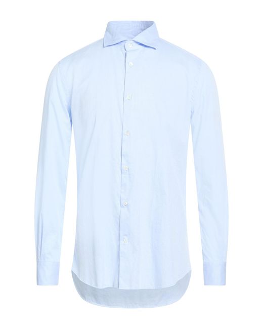 Glanshirt Blue Shirts for men