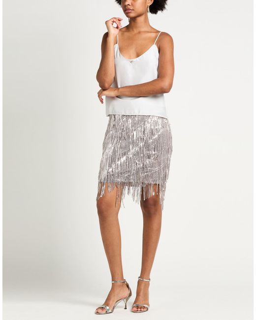 Spell White Mini Skirts