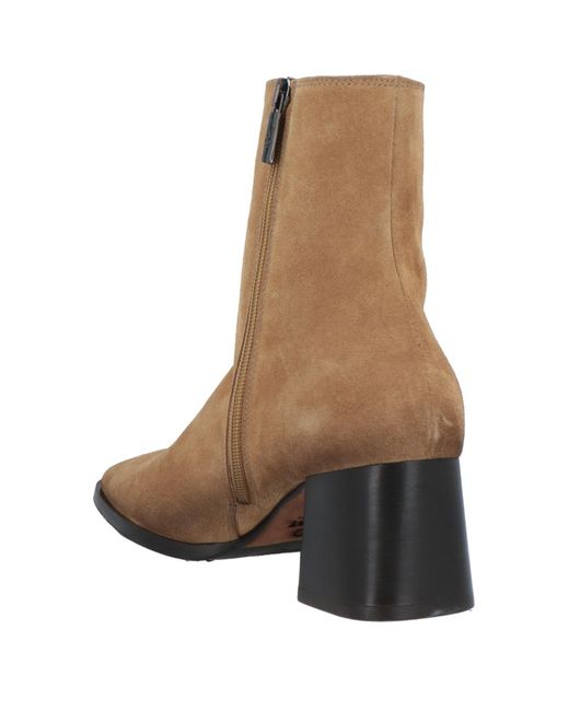 Jo Ghost Brown Ankle Boots