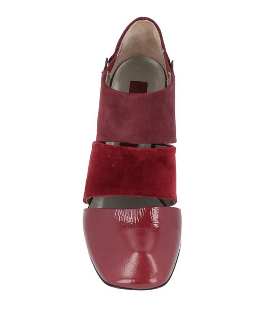 Malloni Red Ankle Boots
