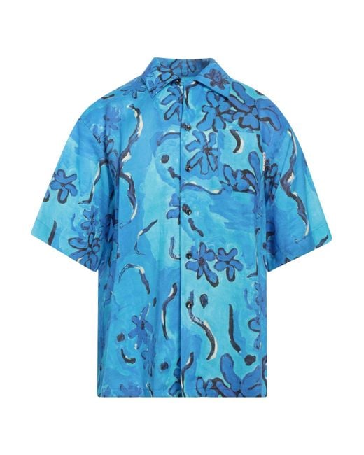 Marni Blue Shirt for men