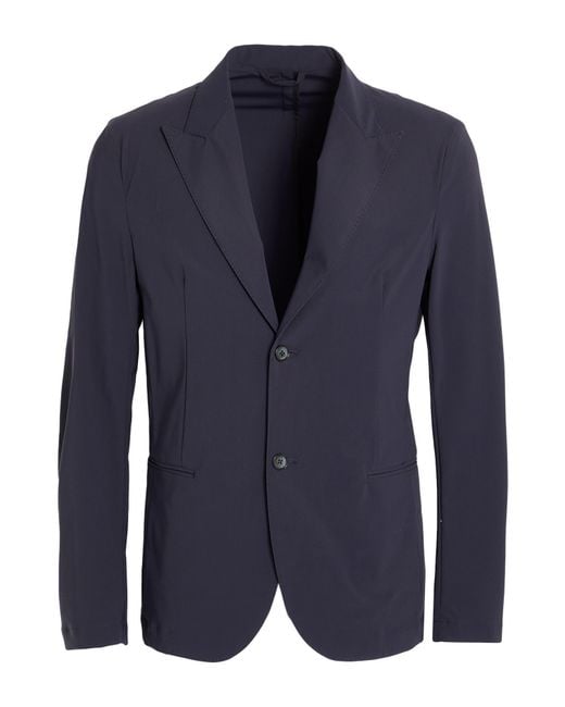 Hydrogen Blue Midnight Blazer Polyamide, Elastane for men