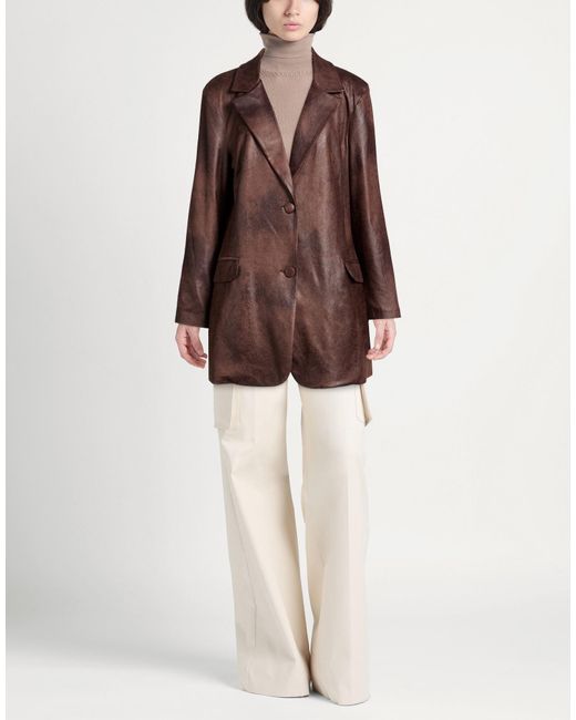 Exte Brown Blazers