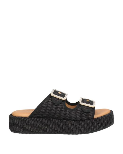 Nila & Nila Black Sandals