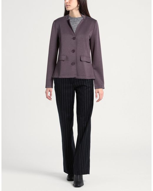 ALESSIA SANTI Purple Blazers