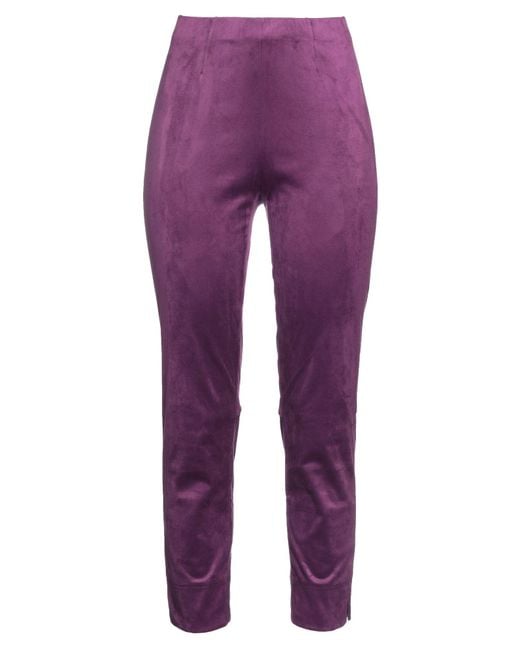 Seductive Purple Trouser