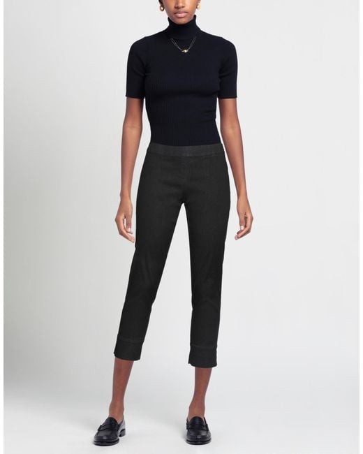 120% Lino Black Trouser