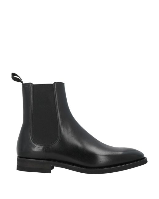 Bally Black Ankle Boots Calfskin for men
