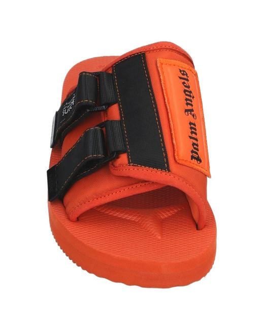 palm angels slides orange