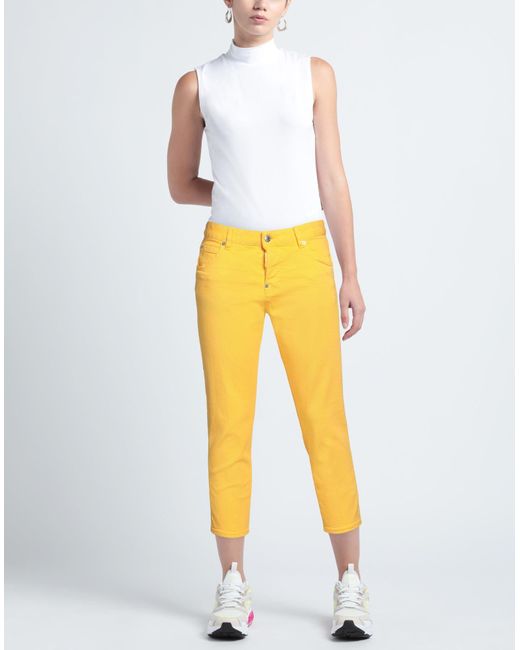 DSquared² Yellow Pants