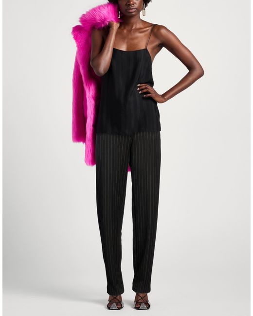 Jijil Black Pants Polyester, Viscose, Elastane