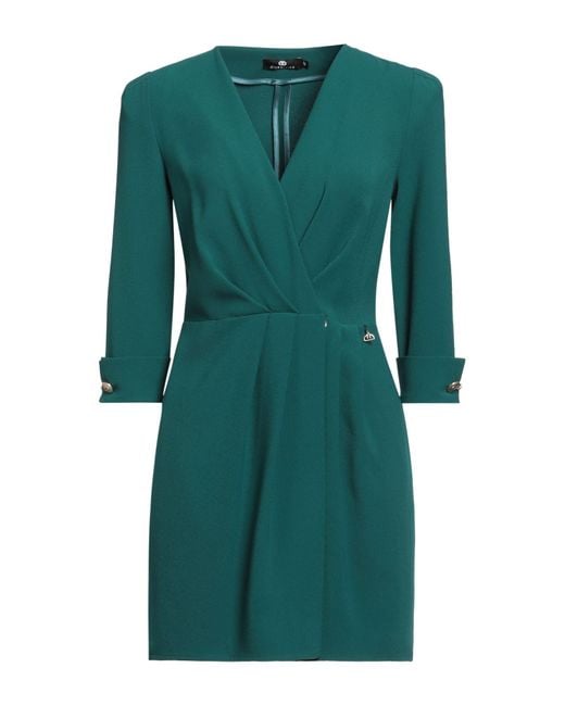 DIVEDIVINE Green Mini-Kleid